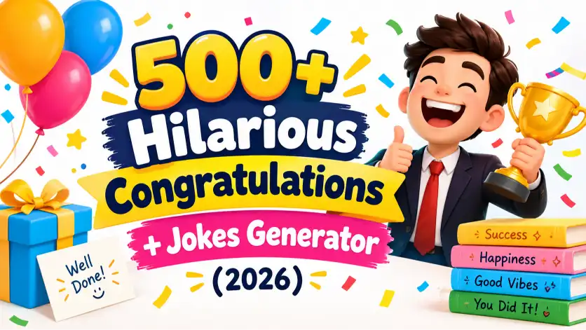 Congratulations Jokes With Jokes Generator