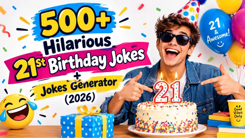 21St Birthday Jokes With Jokes Generator