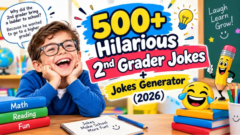 2nd Grader Jokes With Jokes Generator