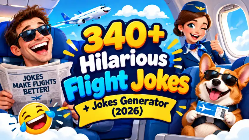 Flight Jokes With Jokes Generator