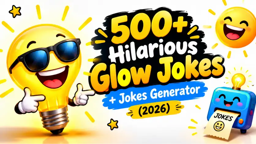 Glow Jokes With Jokes Generator