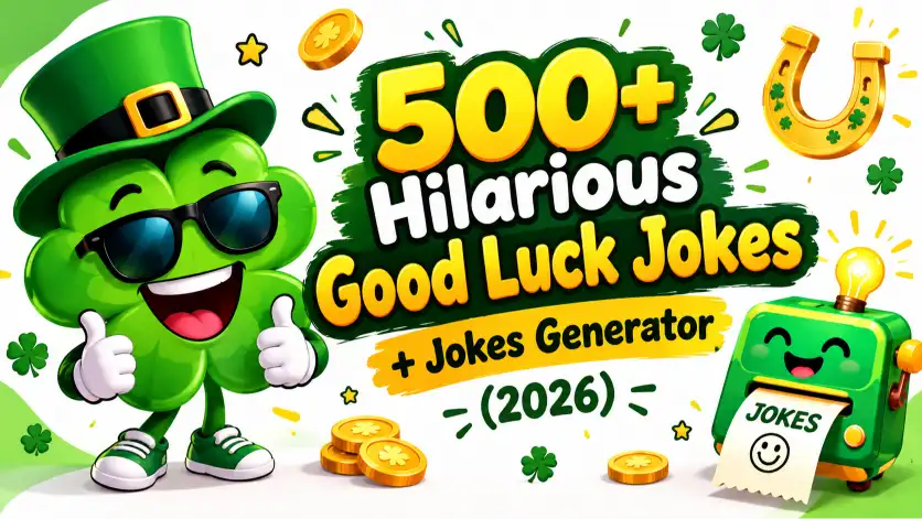 Good Luck Jokes With Jokes Generator