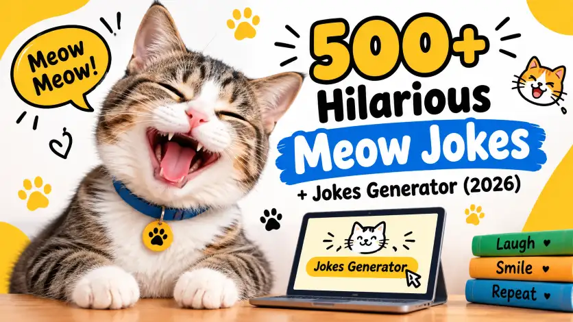 Meow Jokes With Jokes Generator